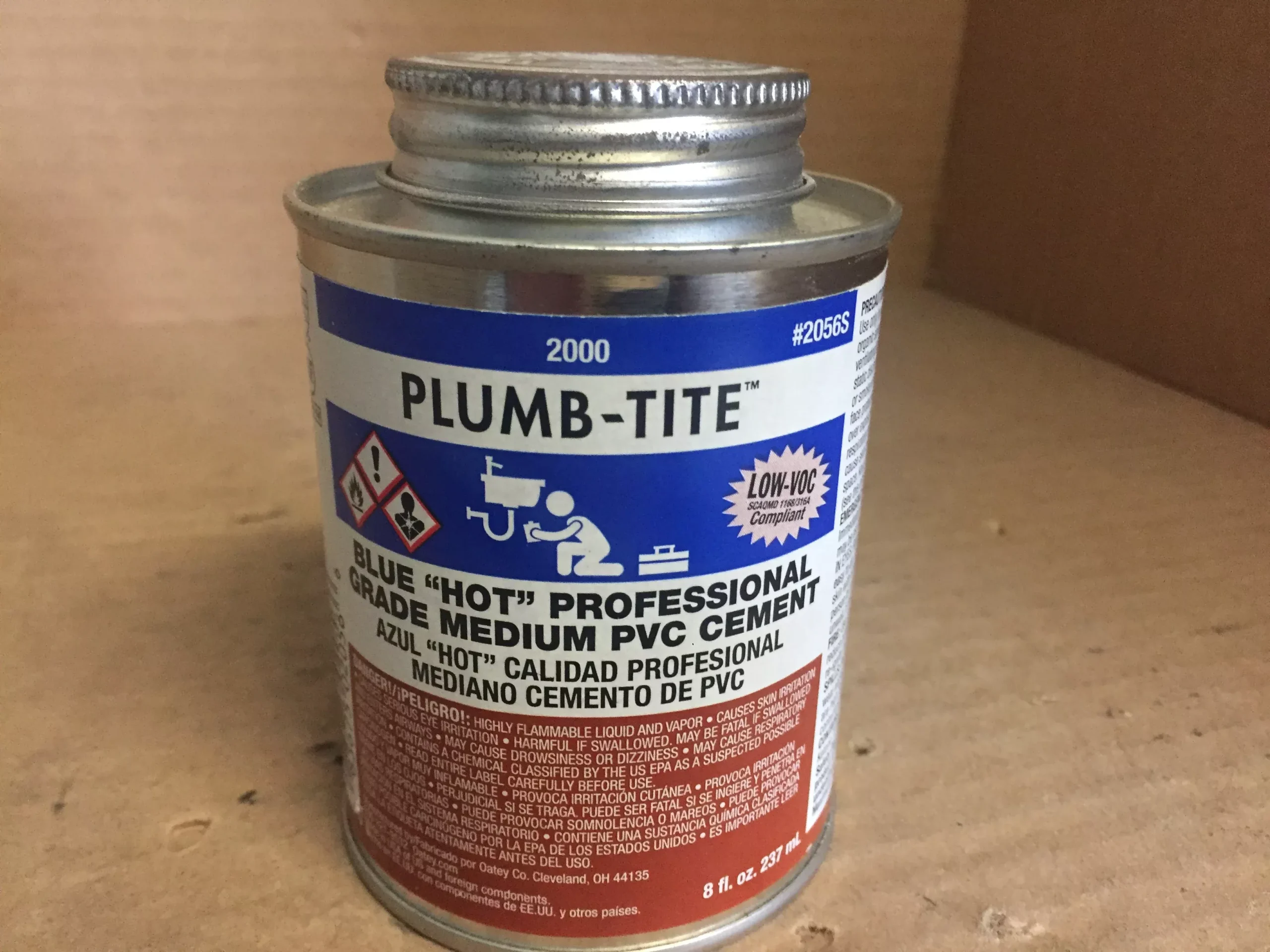 1/2 PT PVC CEMENT