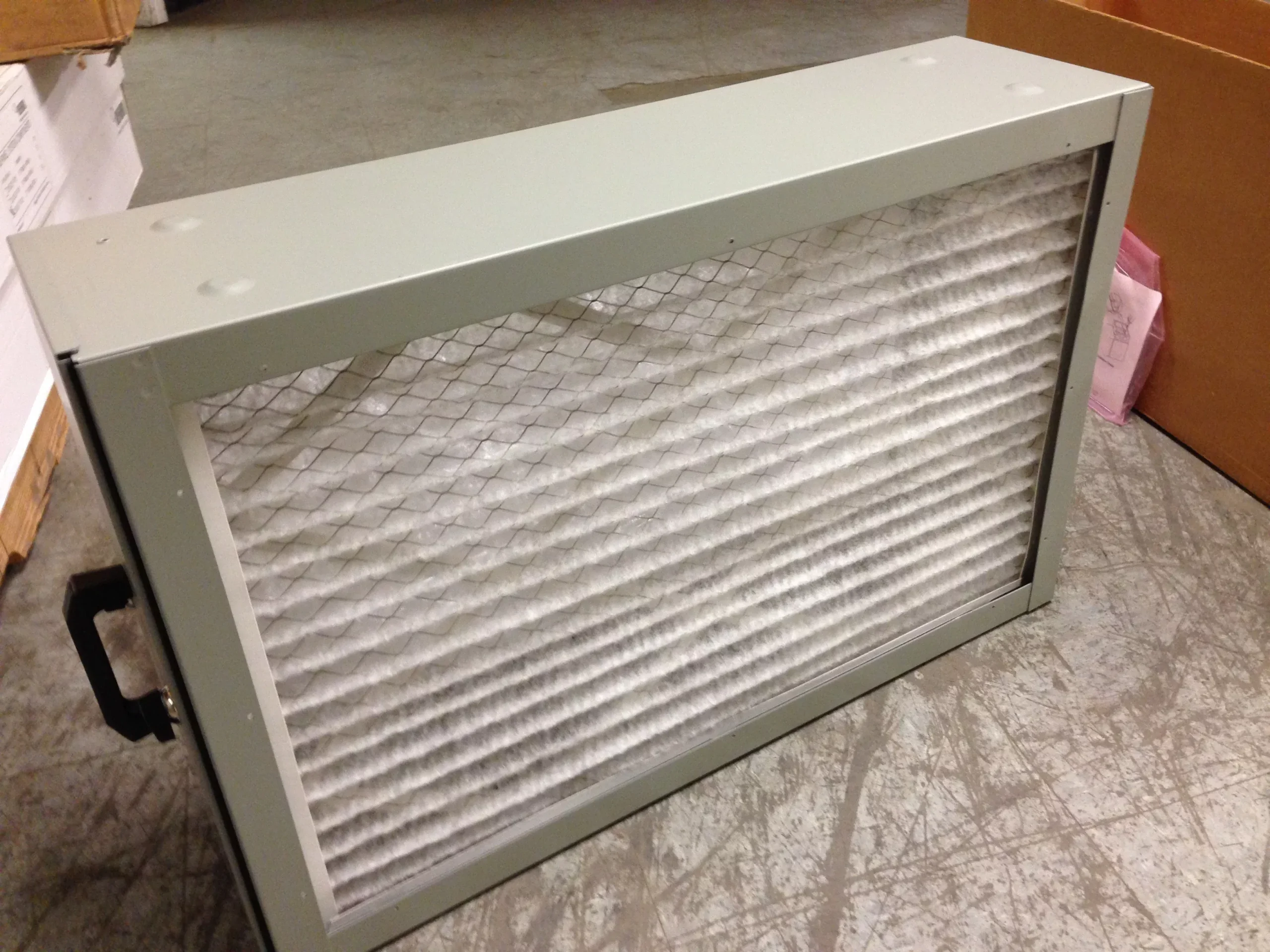 1 Pleated Air Filter Enclosure "