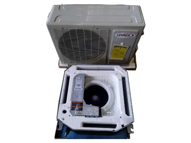 1 Ton Inverter Single-Zone OD/Cassette ID Mini-Split Heat Pump Set, 20 SEER 208-230/60/1 R-410A