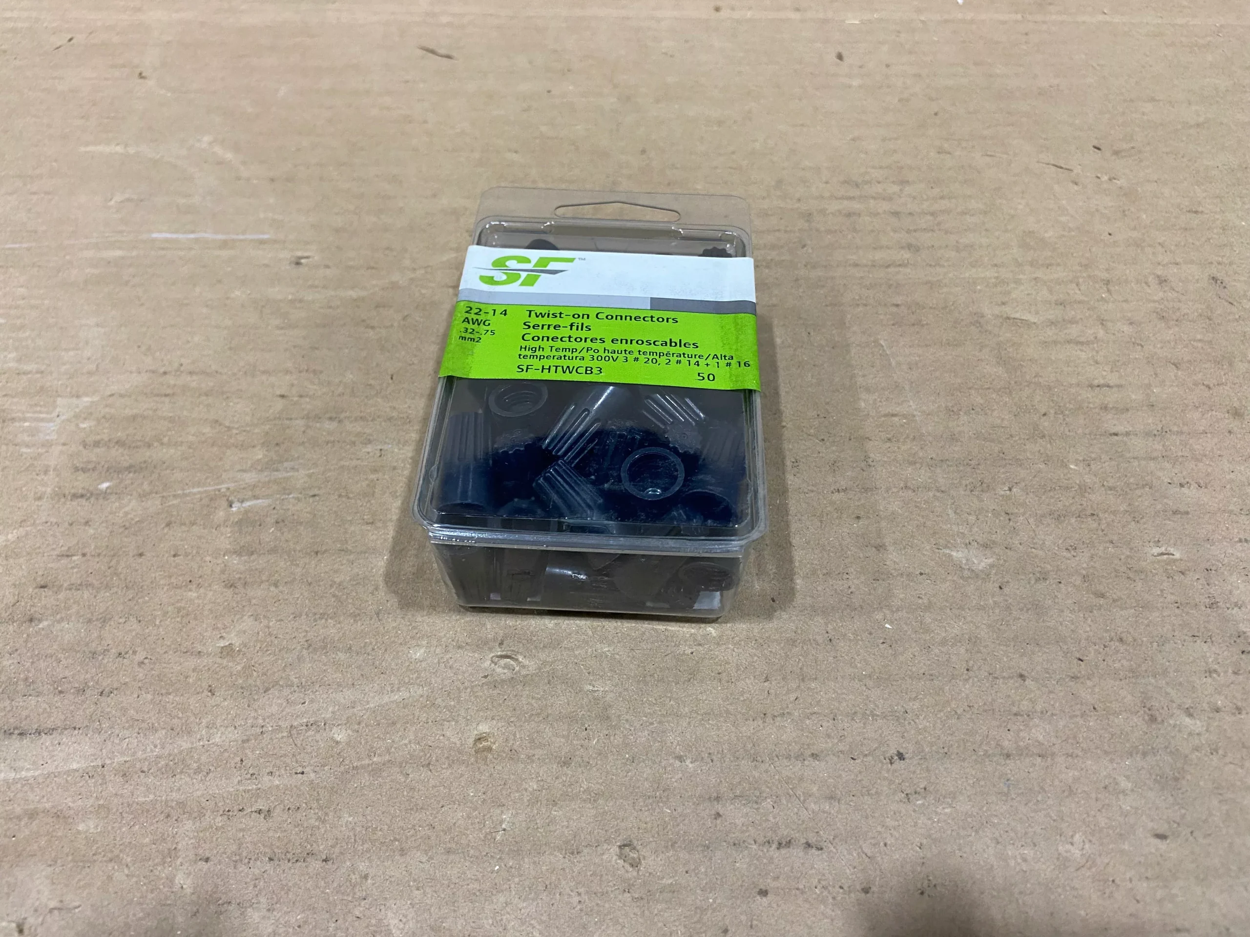 14-22 AWG High Temp Twist On Wire Connectors 50 Pack