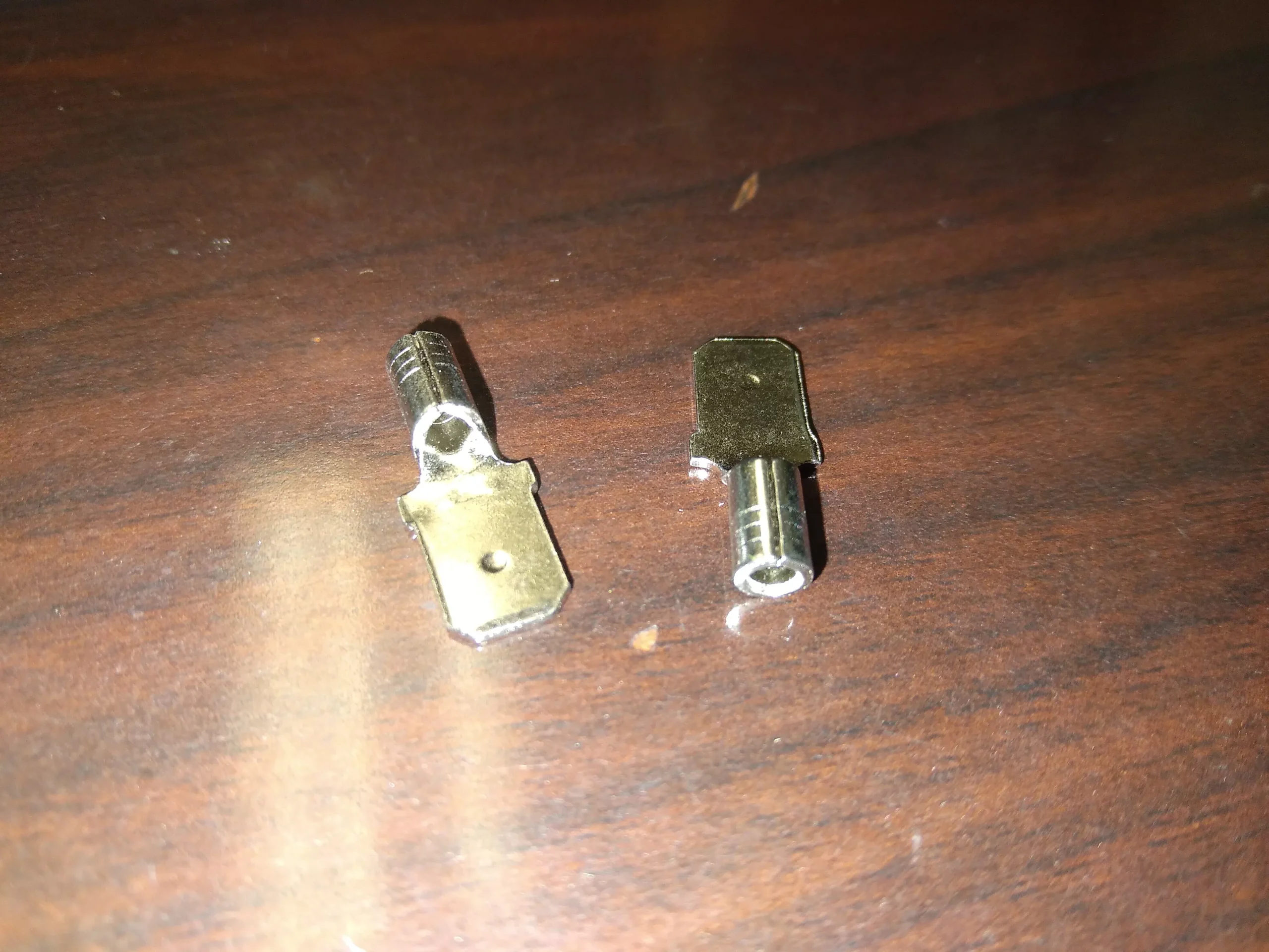 16-14 AWG 1/4" High Temp Male Disconnects (100 Per Pack)