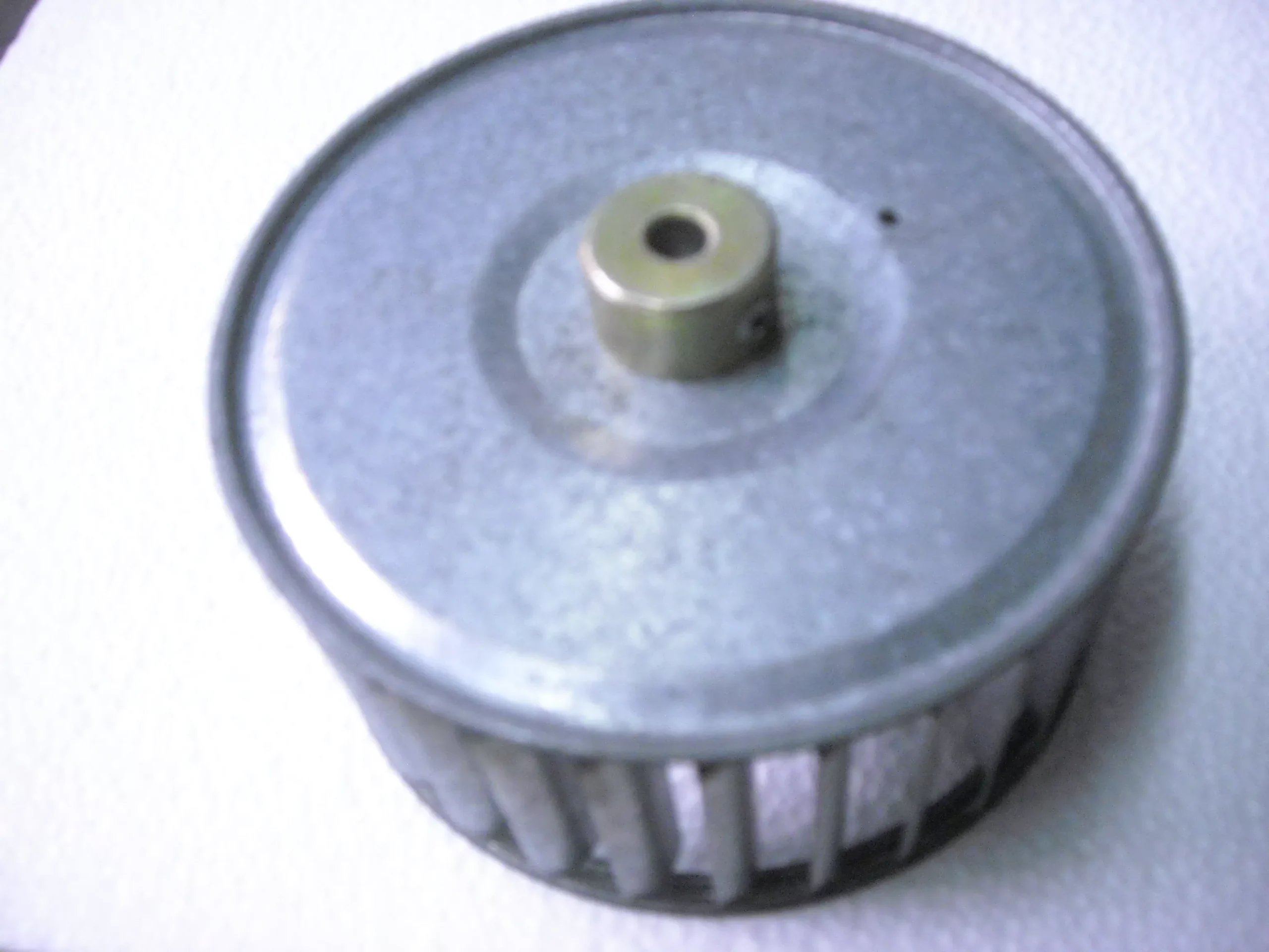 2 1/2" X 5 1/4" Dia CW Single Inlet Blower Wheel 5/16" Bore