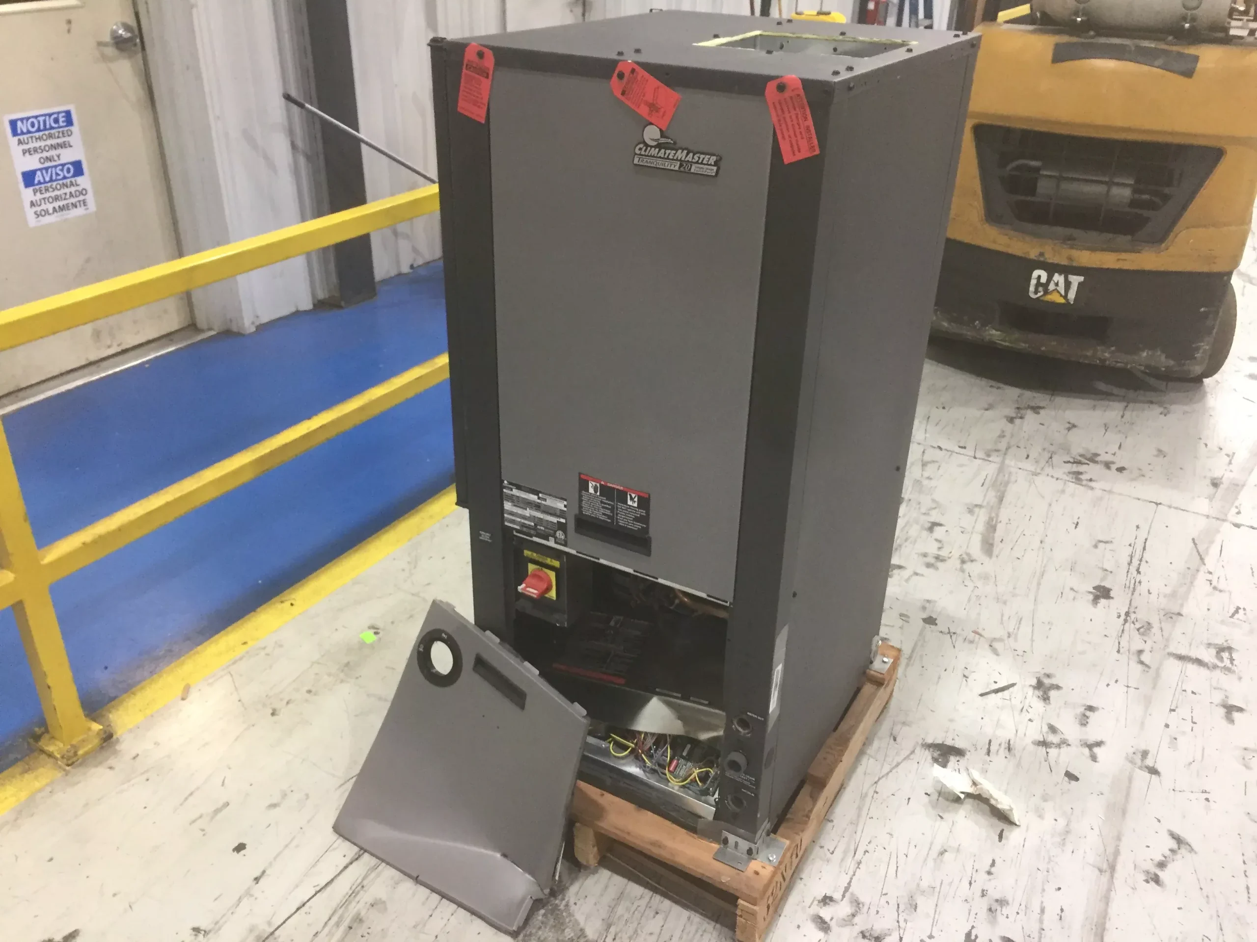 2 Ton Ts" Series Vertical Geothermal Indoor Heat Pump With ECM Motor