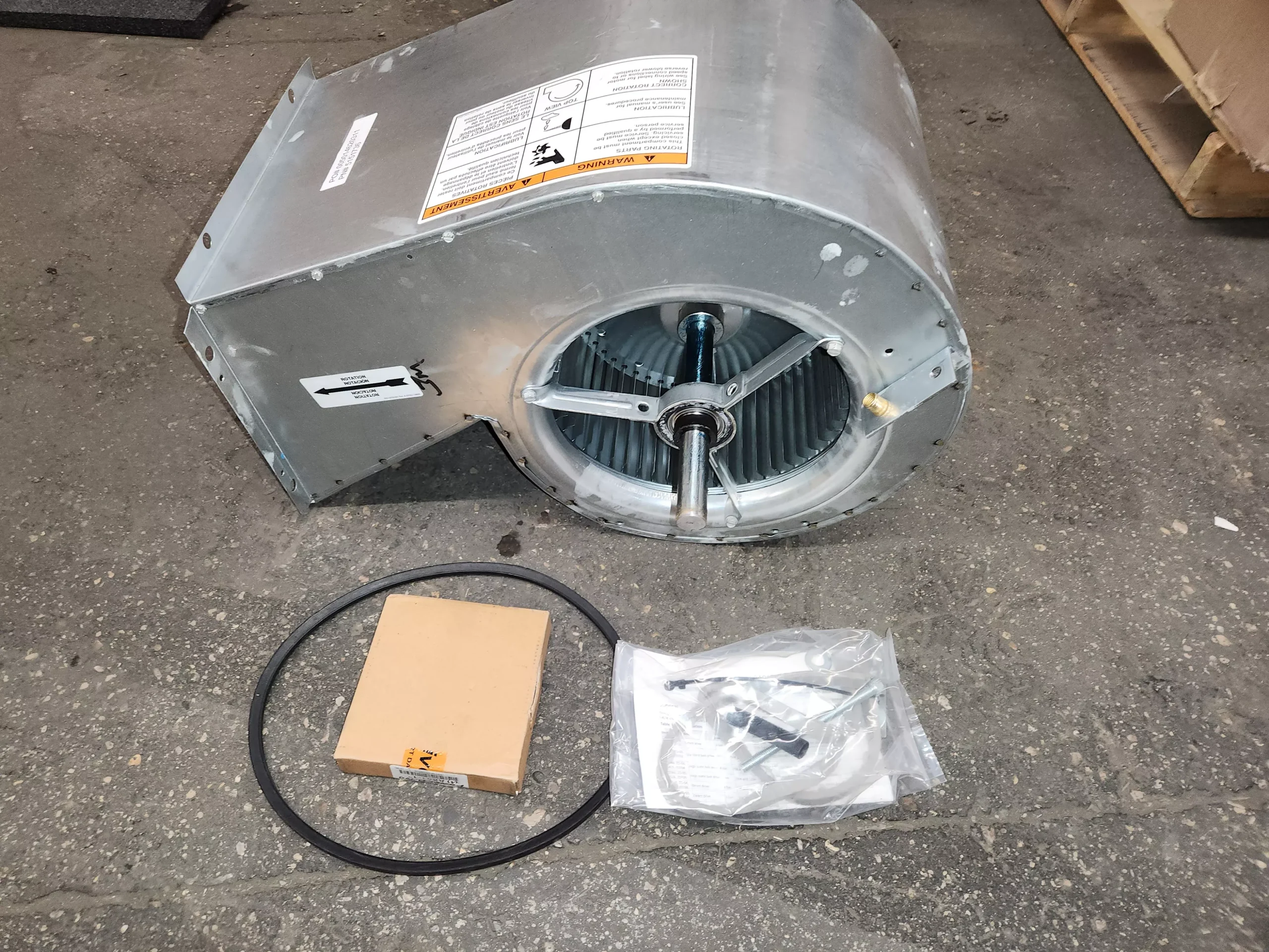 3 Ton Standard Belt Drive Blower Kit