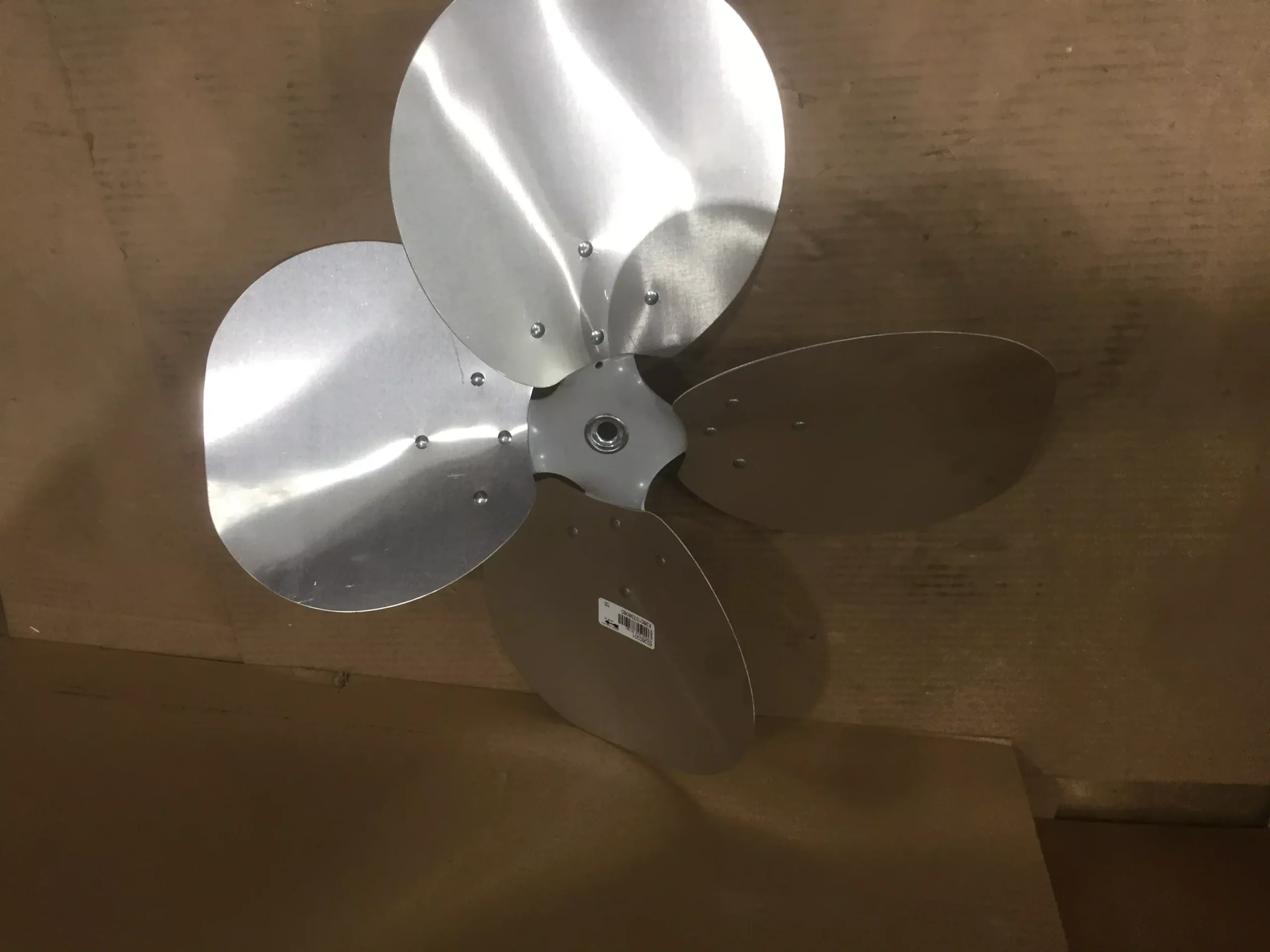 4 Blade Metal Fan Blade