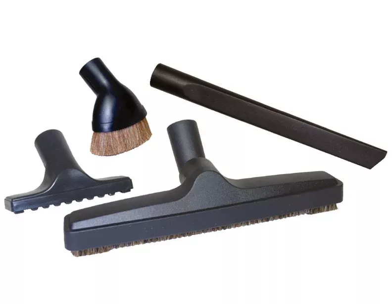 4 Piece Deluxe Attachment Tool Kit - Black