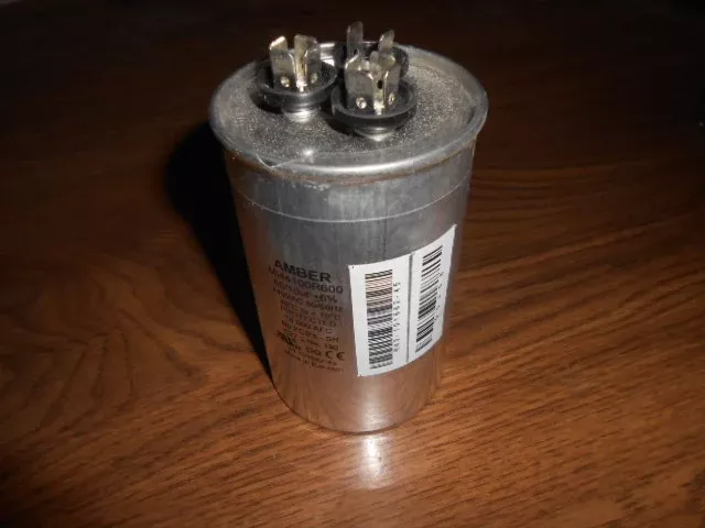 60/10 x 440 Volt Round Dual Capacitor