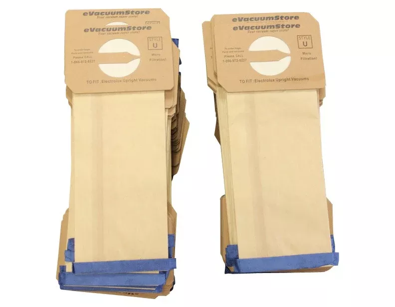Aerus Generic Upright Vacuum Bags Style U 100 Pack