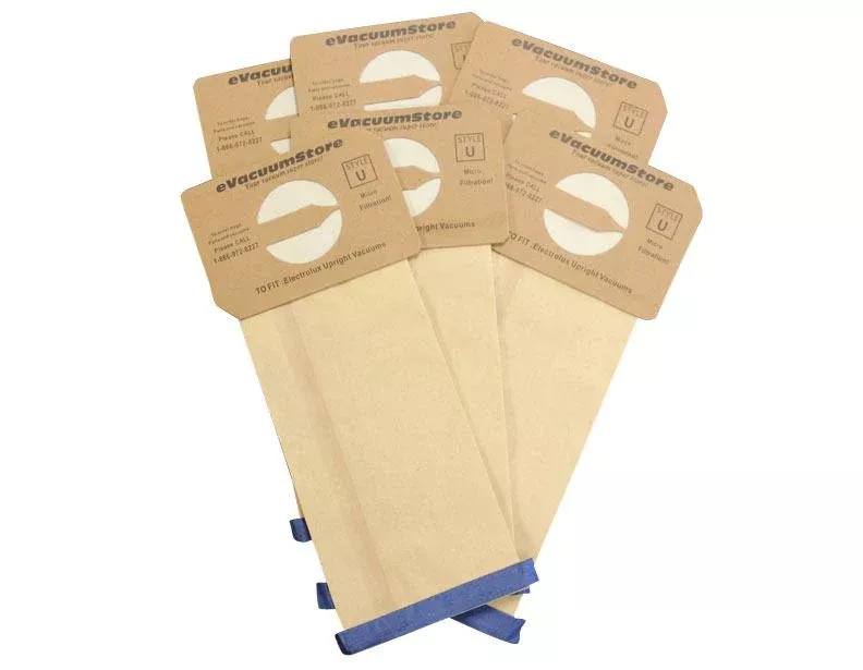 Aerus Generic Upright Vacuum Bags Style U 6 Pack