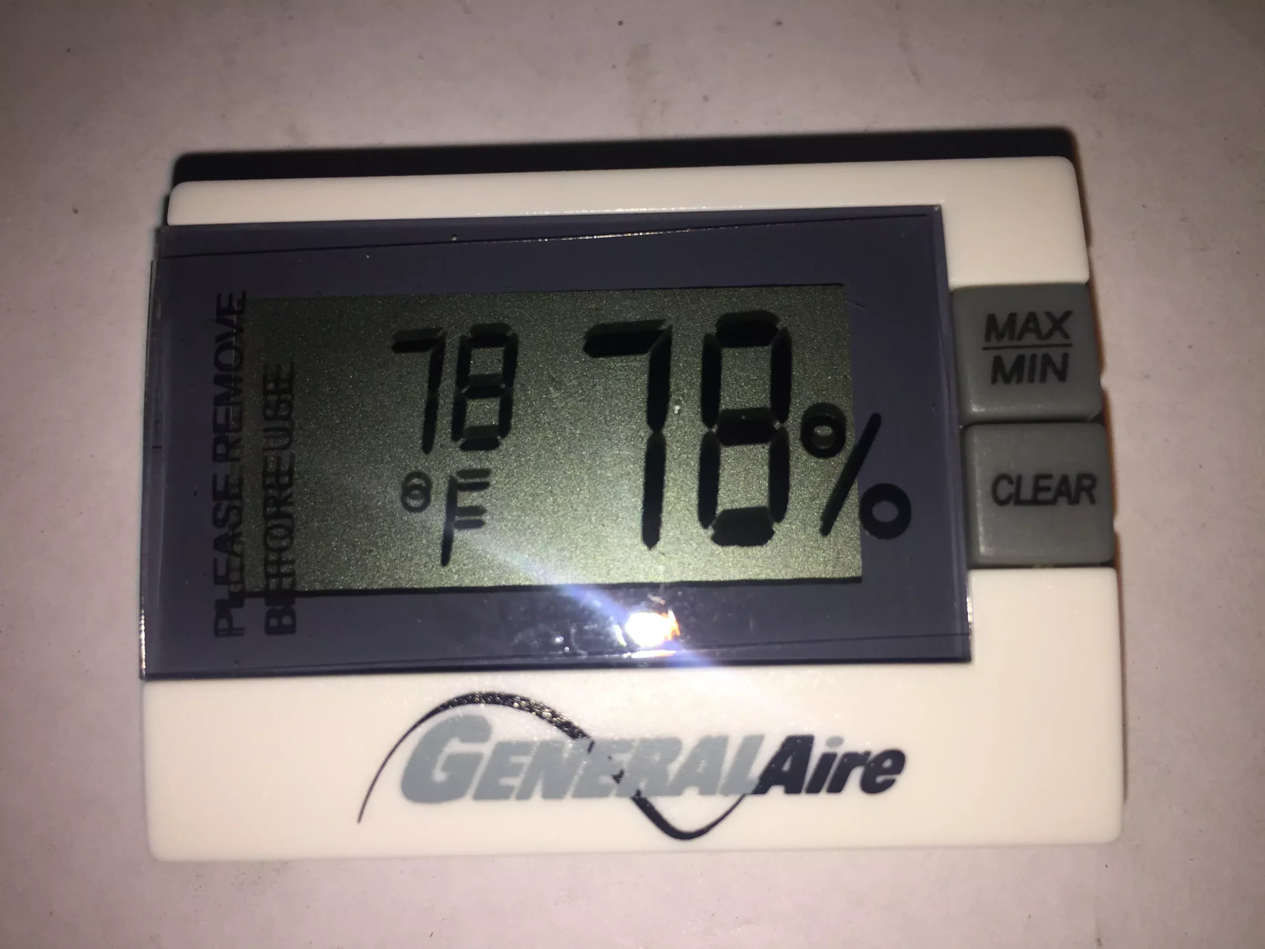 Digital Indoor Temperature/Humidity Gage