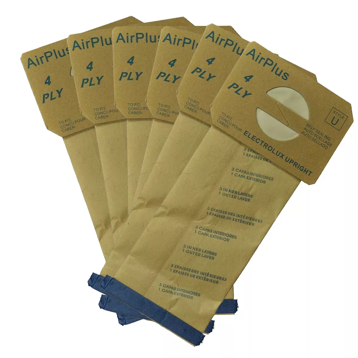 Electrolux Upright Style U Bags - 6/pk Generic