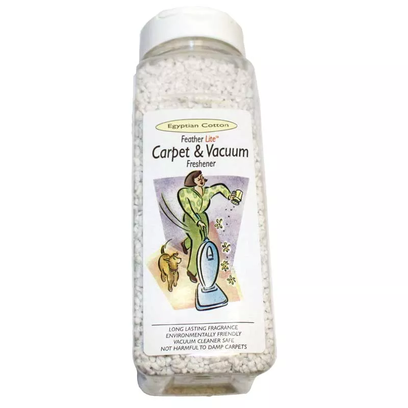 Feather Lite Egyptian Cotton Carpet & Vacuum Freshener