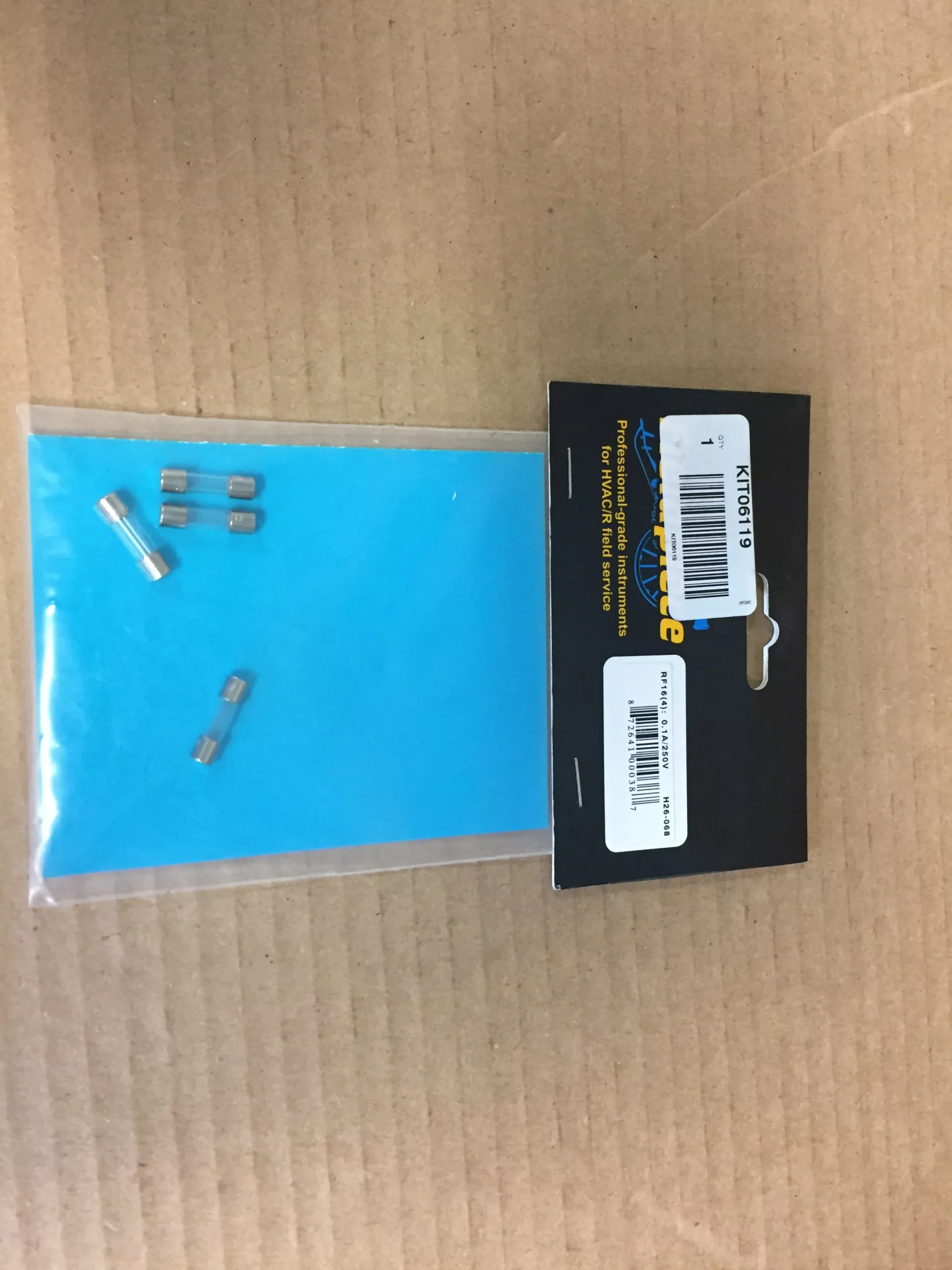 FUSES, 0.1A/250V, (5X20MM)-LT16 AND LT17