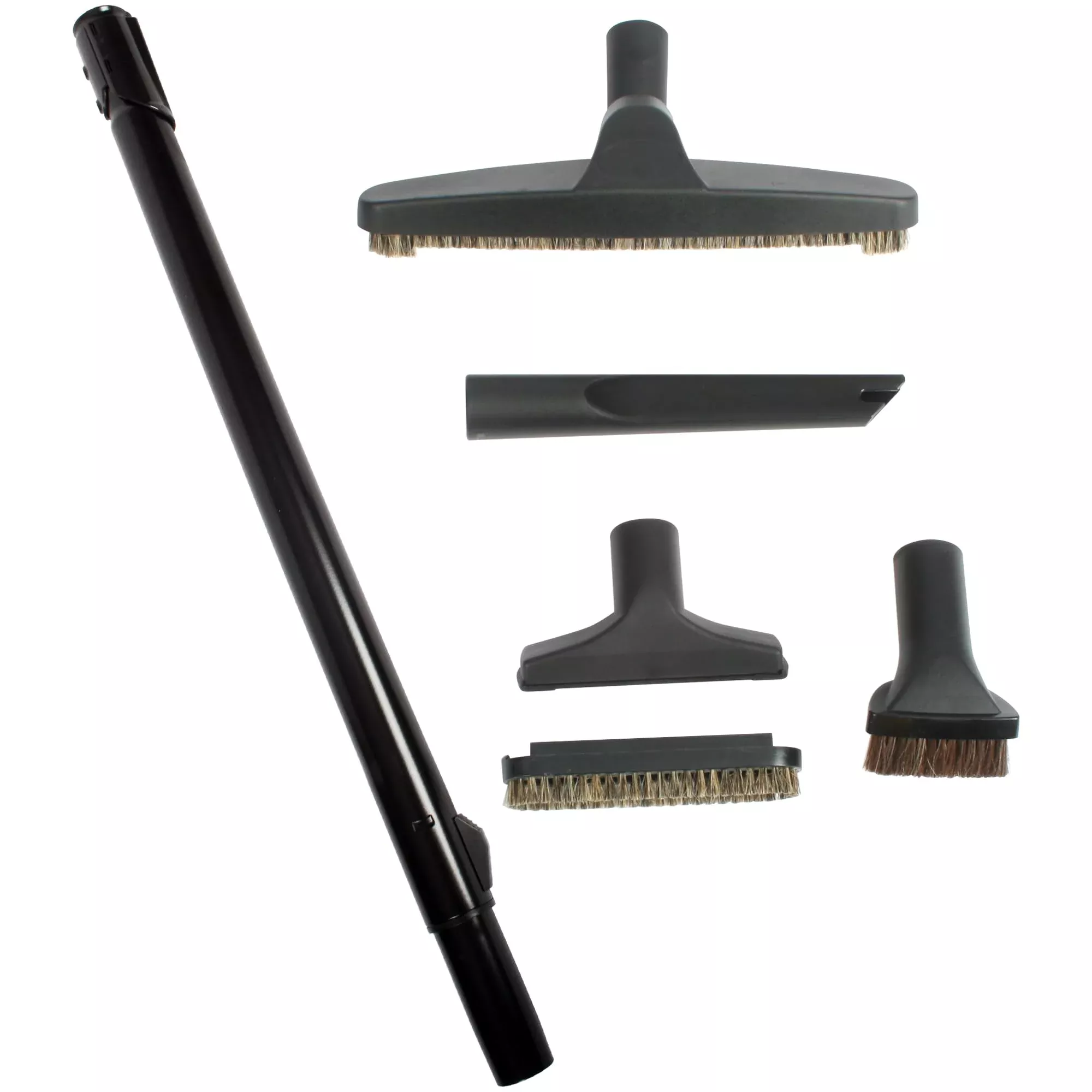 High Quality Vacuum Attachment Kit Telescoping Wand, Black