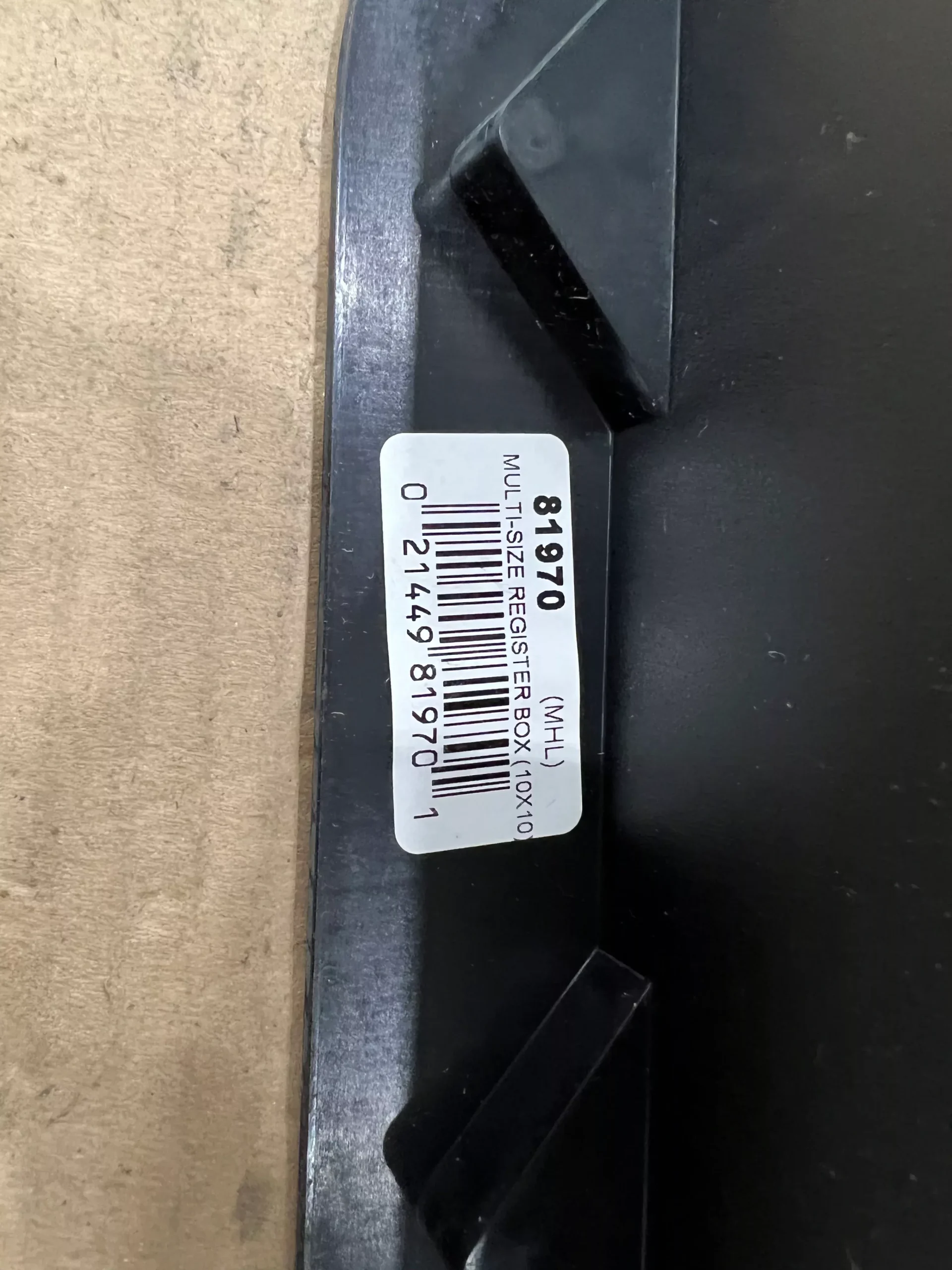 MULTI-SIZE REGISTER BOX 10 X 10