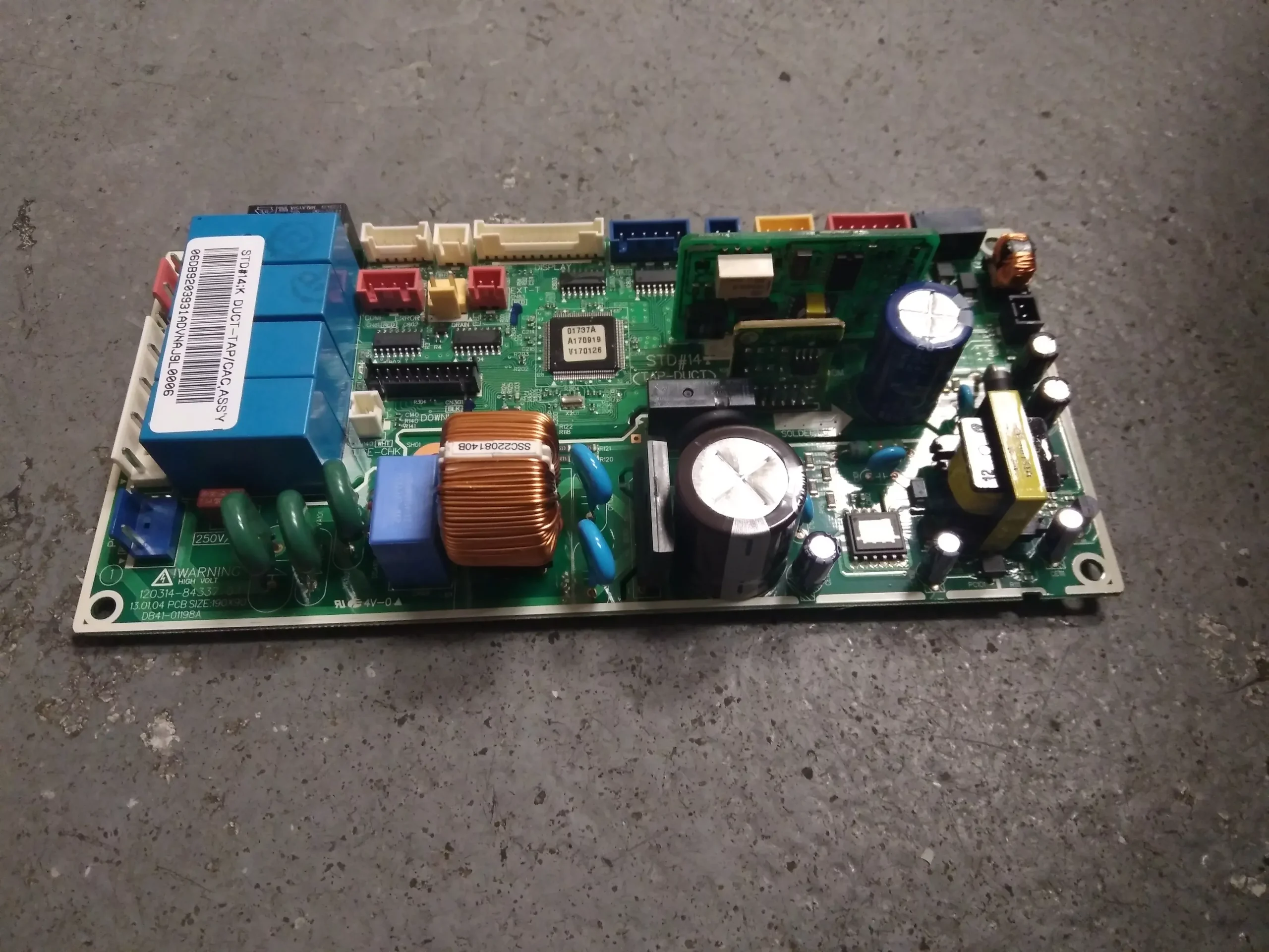 PCB Main Control Board 250V 5A