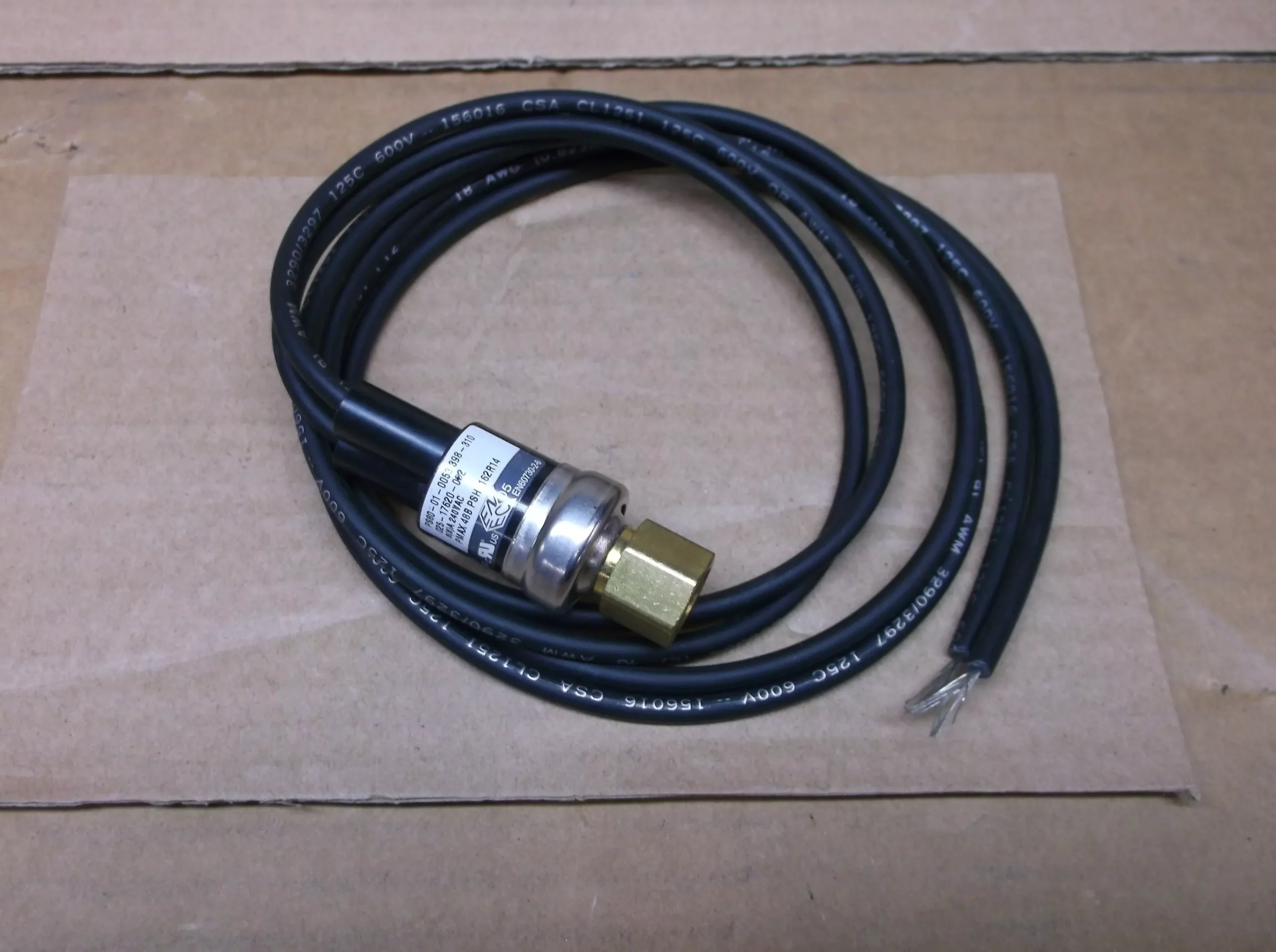 Pressure Control240VACOpen:398Closes:310