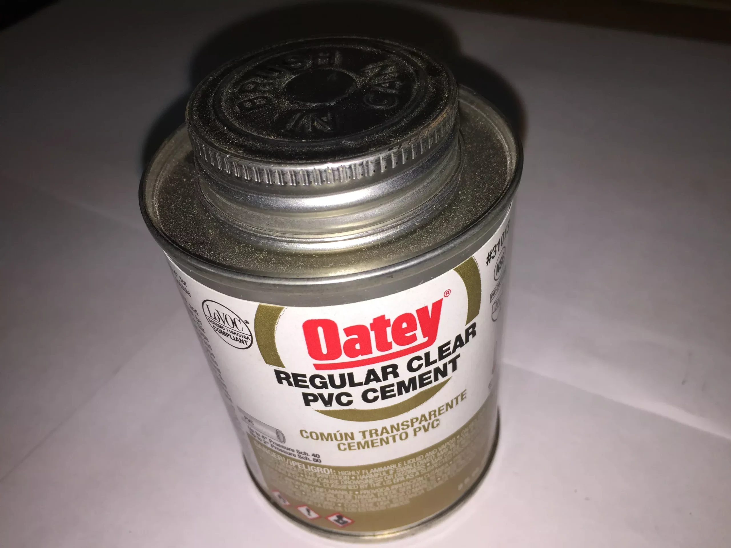 REGULAR PVC CEMENT CLEAR8 OZ