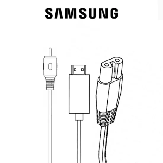 Samsung Plasma TV Power Cord Cable - 3903-000435