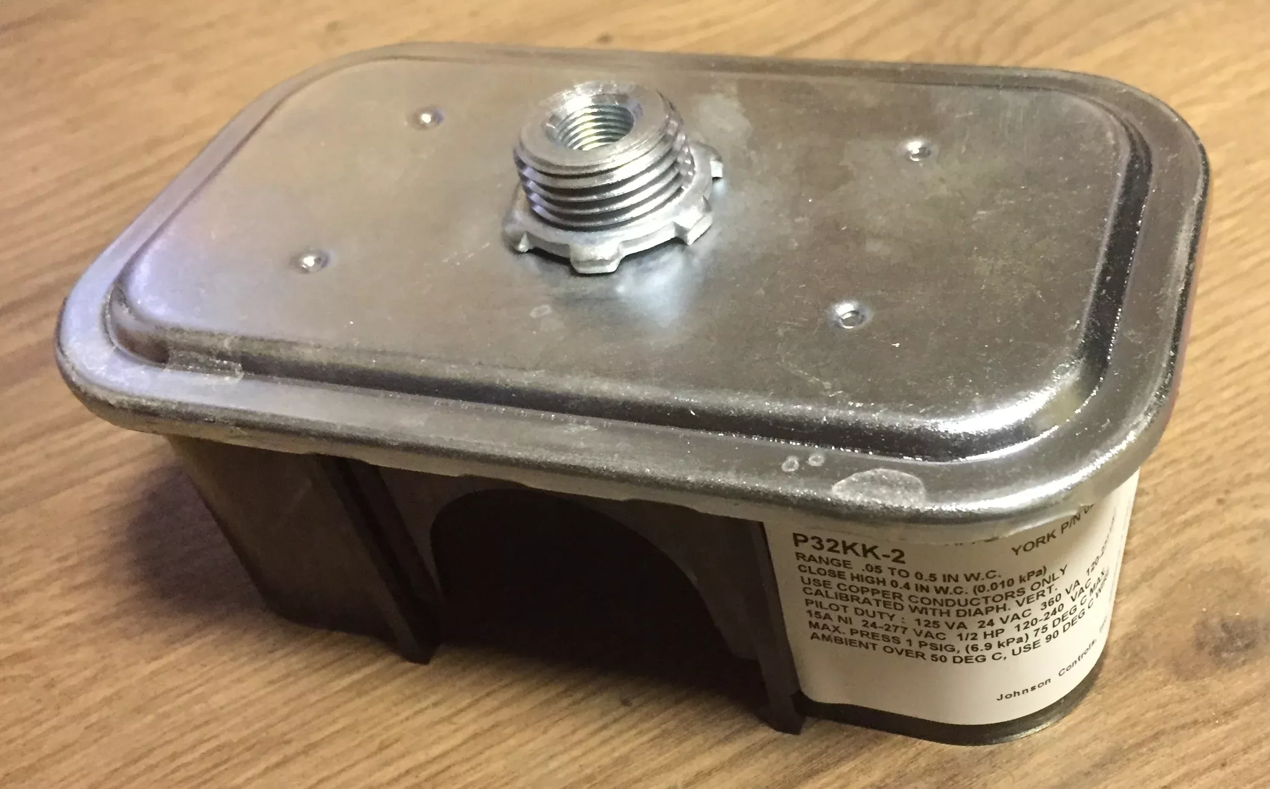 Sensitive Differential Pressure Switch