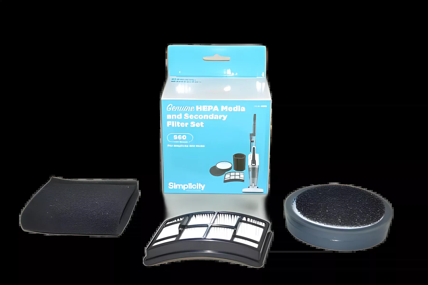 Simplicity/Riccar Filter Set R60, S60, Fuller Spiffy Vacuum #SF-60