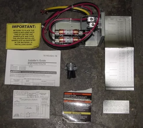 Single Power Entry Kit