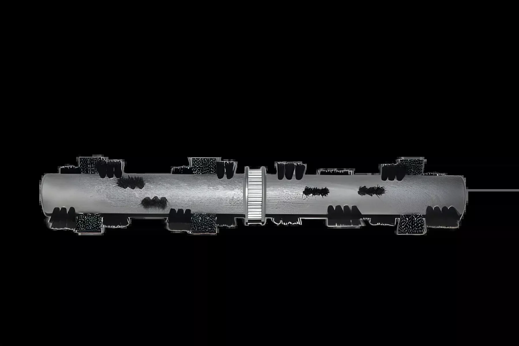 Turbo Cat T210 Air Nozzle Vacuum Brush Core #7832-X